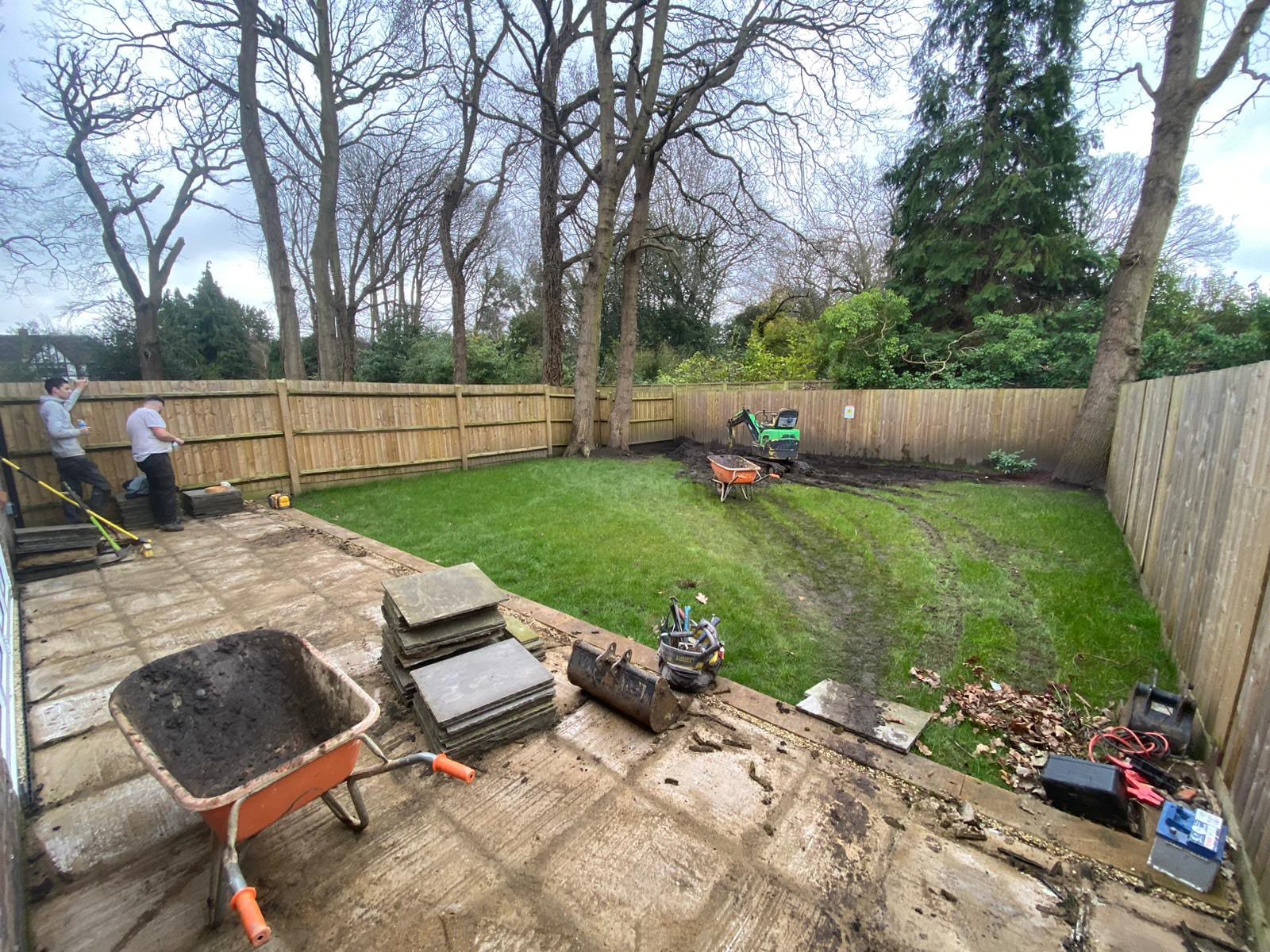 Driveway, patio and landscaping project by Hills Driveways & Patios