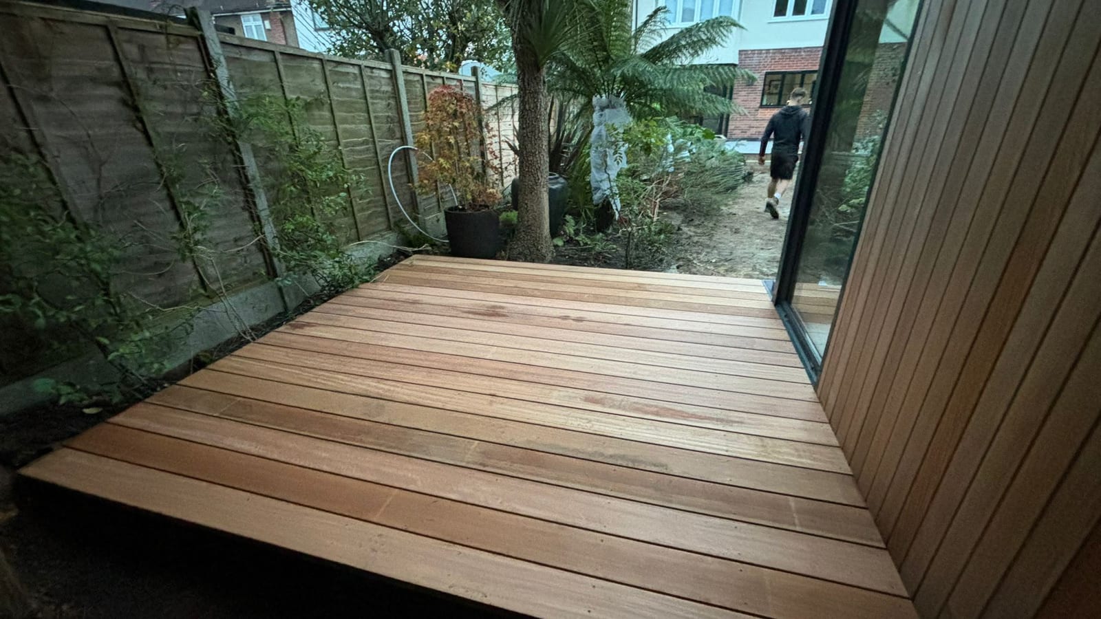 Decking project in Cobham by Hills Driveways & Patios