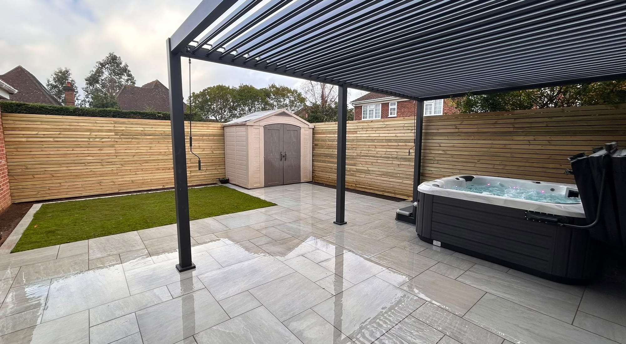 Pergolas by Hills Driveways & Patios in Berkshire & Surrey